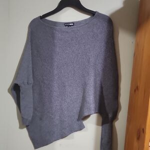 Vero Moda Charcoal Off-the-Shoulder  Sweater